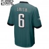 Kinder Philadelphia Eagles Trikot DeVonta Smith 6 Nike Grün 2021 NFL Draft